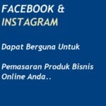 fb dan instagram, social media untuk bisnis online